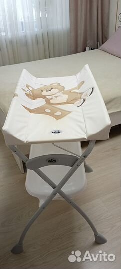 Пеленальный столик с ванночкой cam