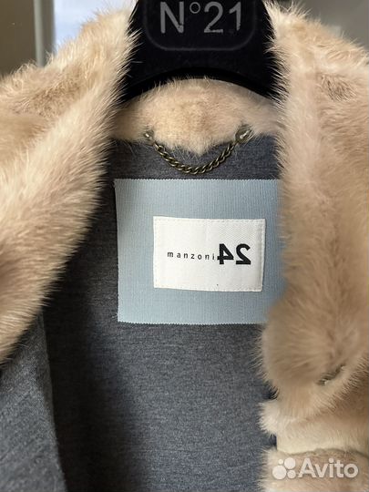 Шуба и меха норки manzoni 24