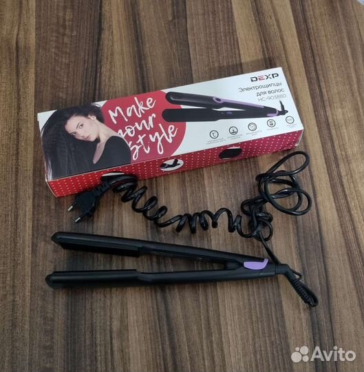 Утюжок для волос гафре Dexp