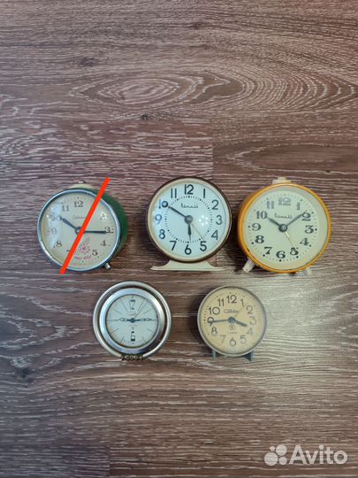 Часы будильник СССР
