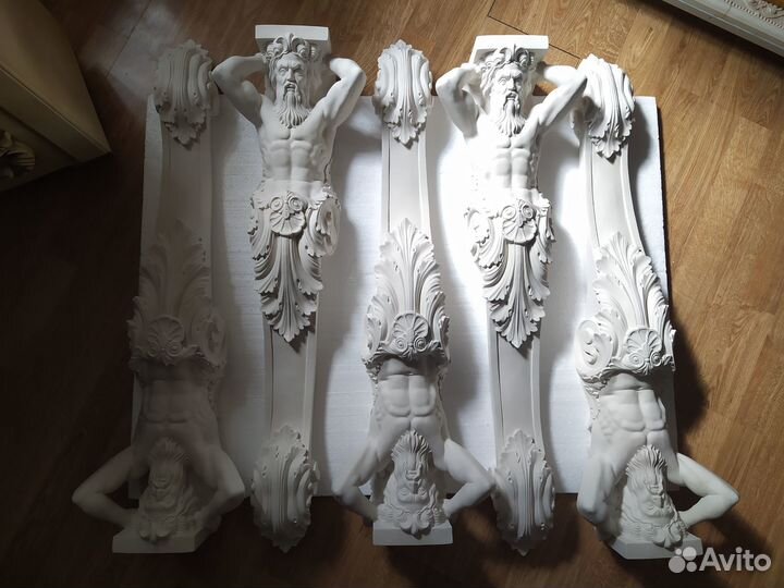 Атлант интерьерный- изделие и есть форма в продаже