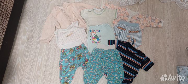 Детские вещи на мальчика от 0 до 6 м