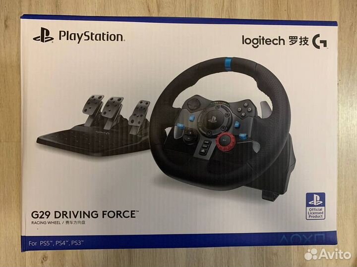 Игровой руль Logitech G29 Driving Force новый