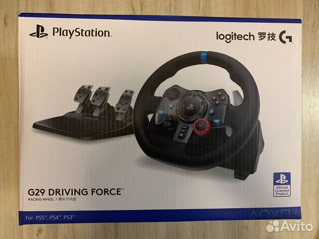 Игровой руль Logitech G29 Driving Force новый