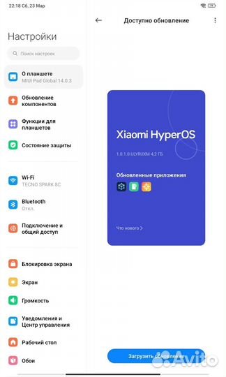 Планшет xiaomi redmi mi pad