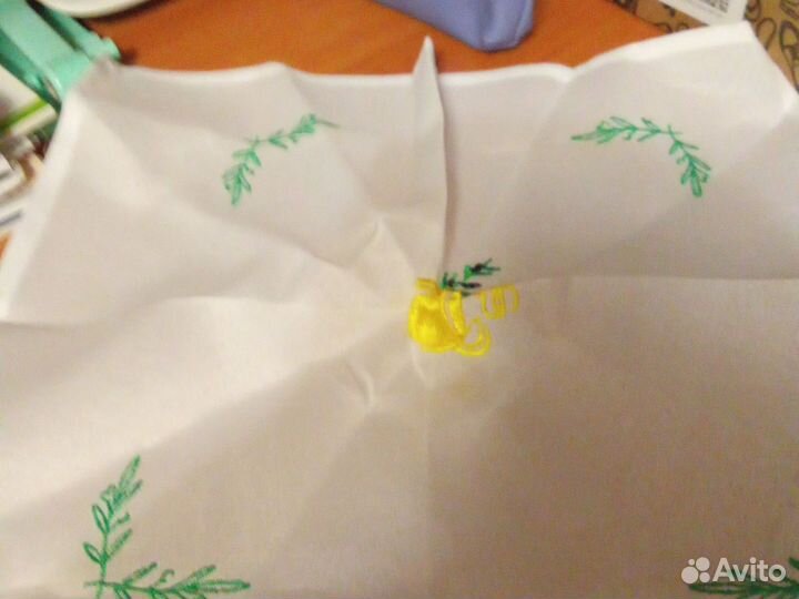 Салфетки с вышивкой