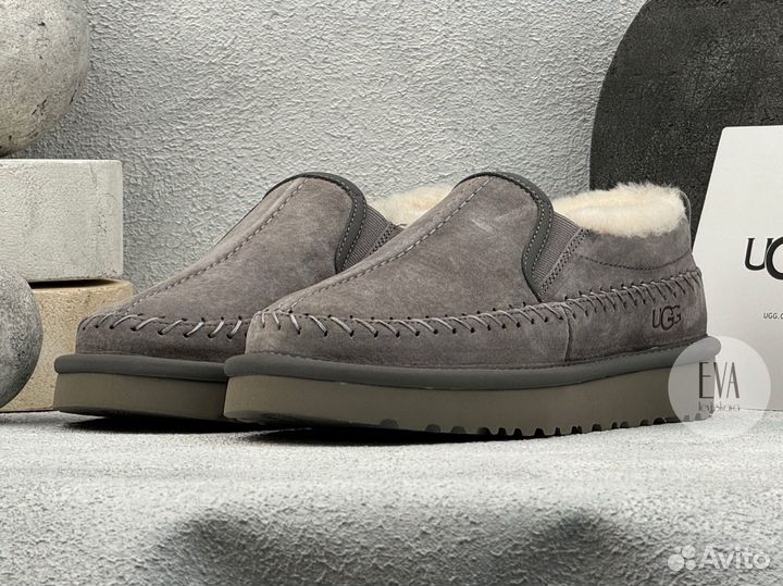 Женские слипоны Ugg Stitch Slip On Grey