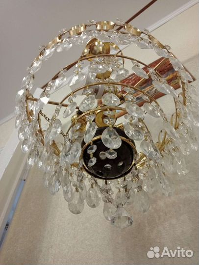 Люстра хрустальная