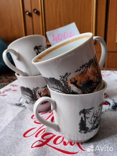 Фарфоровая посуда чайные сервизы СССР