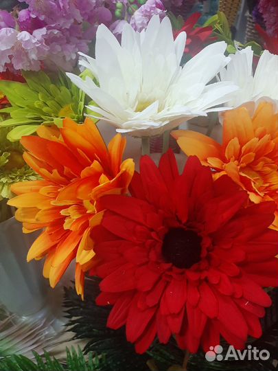 Гербера искусственная