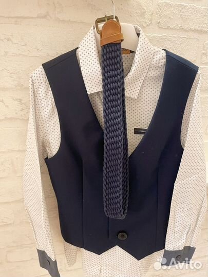 Рубашка с жилеткой для мальчика