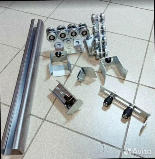 Ролики и направляющие балки для откатных ворот