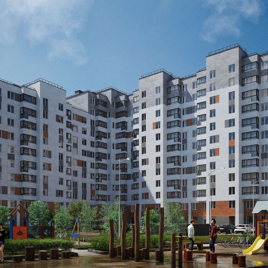 1-к. квартира, 41,6 м², 3/12 эт.