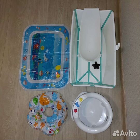 Детская ванночка для купания складная