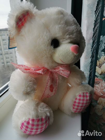 Плюшевый мишка (новый с ярлыком)