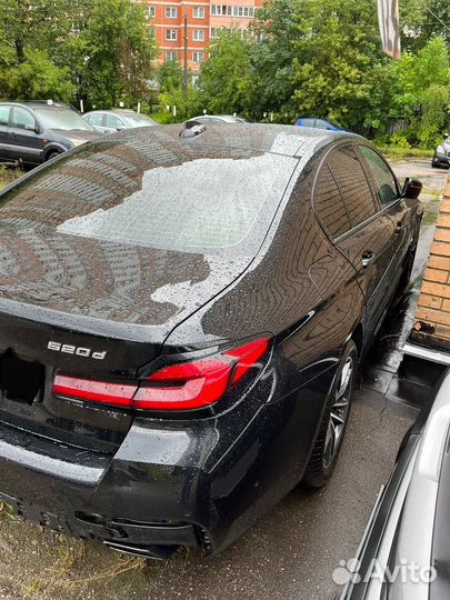 BMW 5 серия 2.0 AT, 2021, битый, 73 000 км