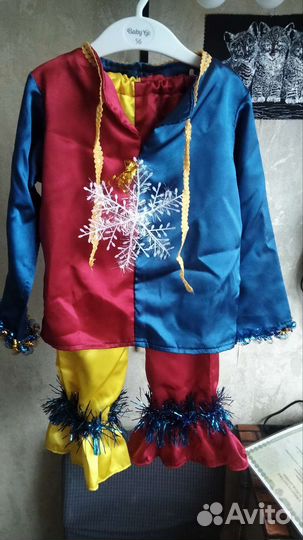 Новогодний костюм петрушки