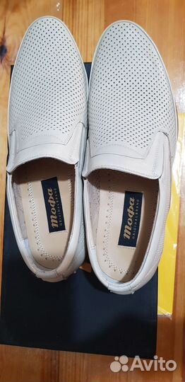 Туфли мужские натуральная кожа летние