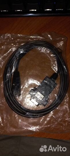 Консольный кабель RJ45 - DB9 RS-232