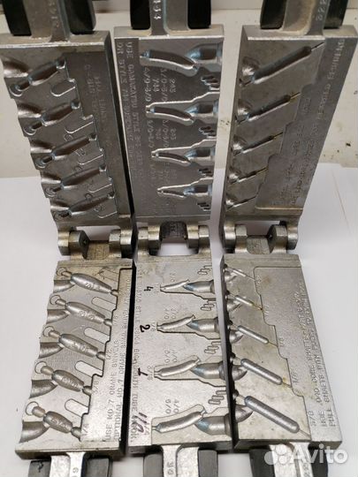 Формы для литья грузил