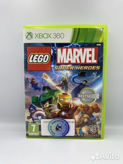 Lego Marvel Super Heroes xbox 360 (б/у, рус.суб.)