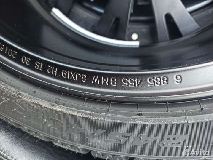 Новые зимние R19 колеса BMW 786 M 5 G30 оригинал