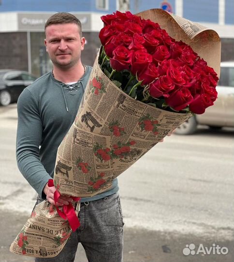 Роза Доставка цветов роз 101 71 51