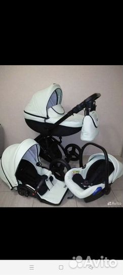 Коляска 3 в 1 бу