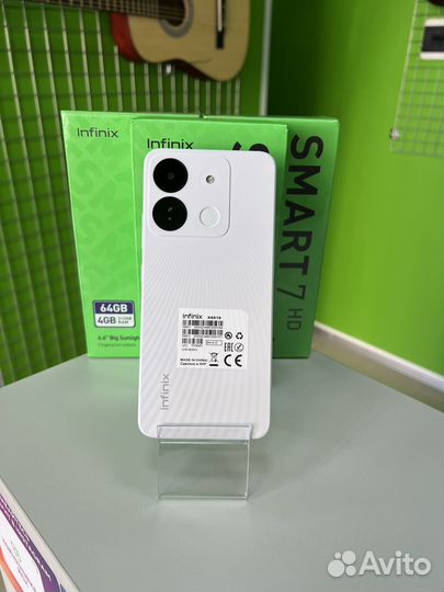 Infinix Smart 7 HD, 2/64 ГБ