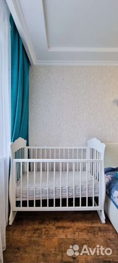 Детская кроватка с ортопедическим матрасом