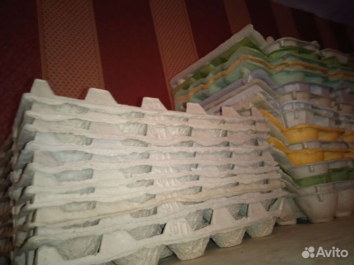 Картонные упаковки для яиц