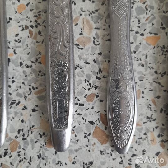 Вилки ложки ножи СССР