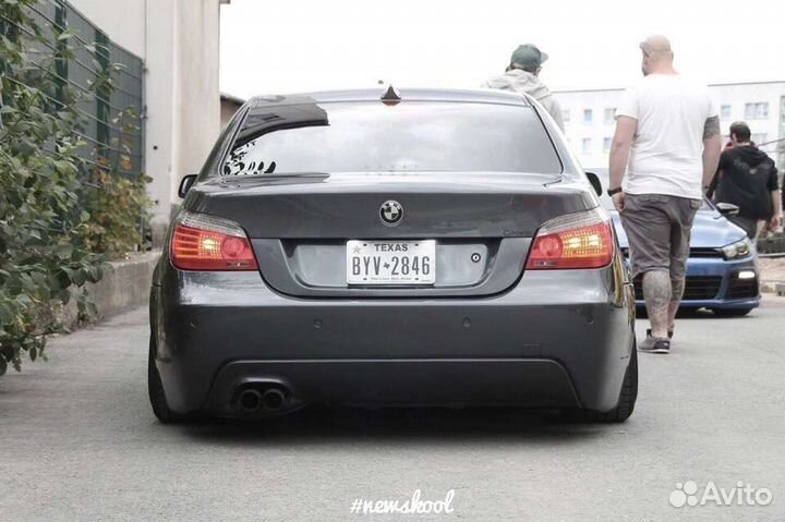 Задний бампер m-tech BMW E60