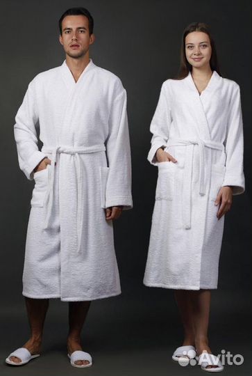 Халаты махровые