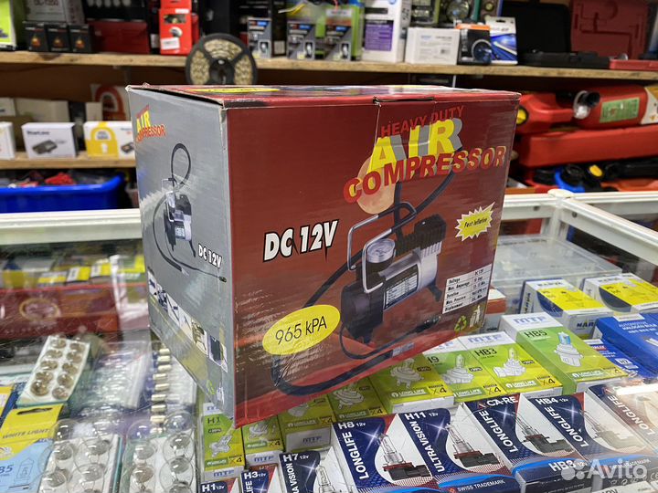 Компрессор автомобильный 12V