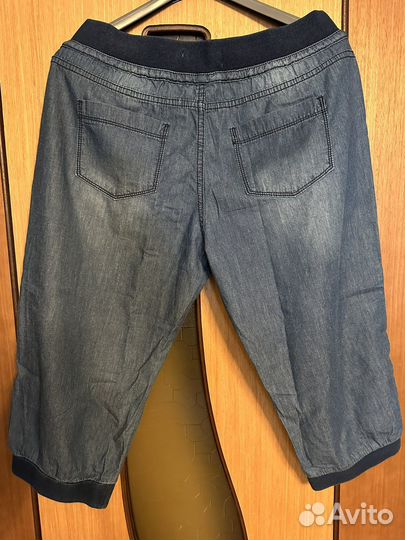 Бриджи джинсовые новые