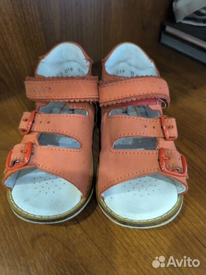 Сандалии для девочки 21 размер тотто