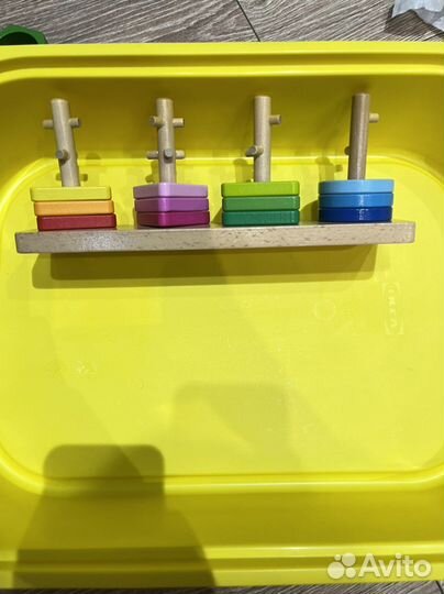 Деревянный сортер ключики