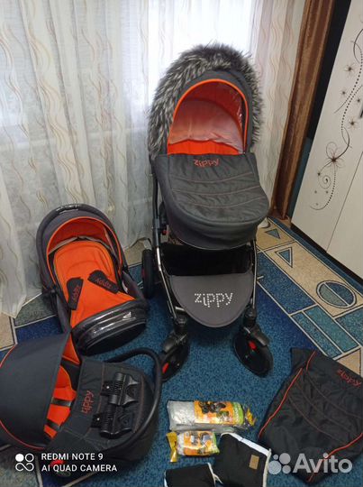 Коляска Tutis Zippy New3 в 1(Тутис Зиппи Нью 3в1)