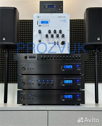 Профессиональные усилители CVGaudio