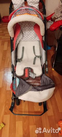 Коляска санки