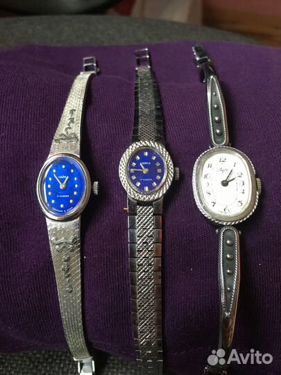 Часы наручные женские механические СССР