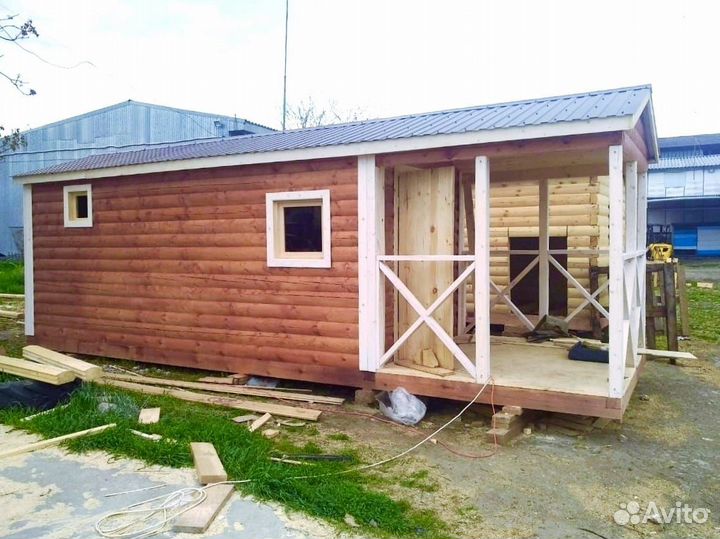 Баня из бруса под ключ
