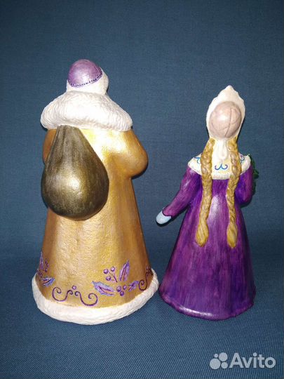 Дед Мороз и Снегурочка под ёлку. Пара # 25