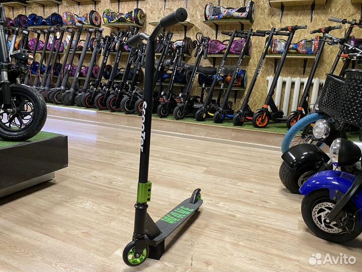 Самокат трюковой