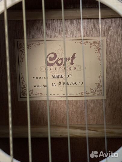 Акустическая гитара Cort AD810 OP
