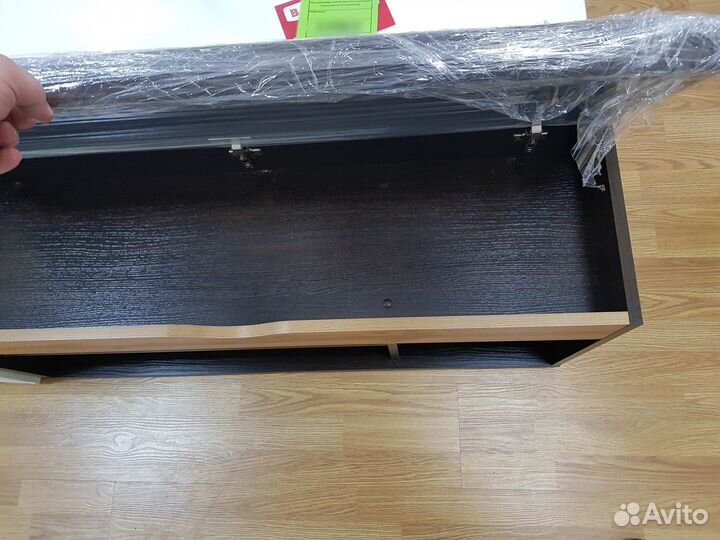 Тумба обувная орех