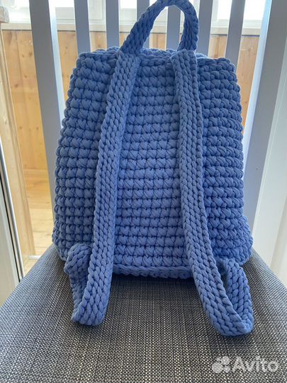 Рюкзак женский вязаный