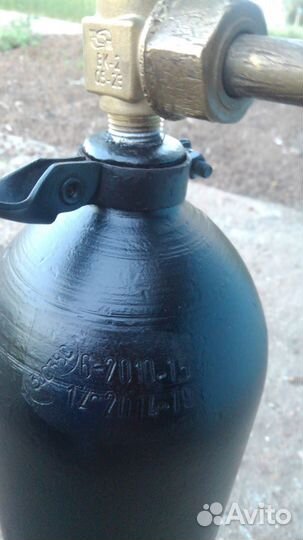 Баллон углекислотный 8л для полуавтомата,заправлен