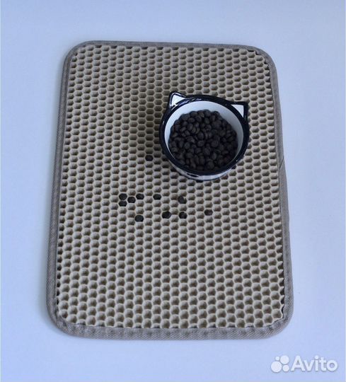 Коврик под миску 30х40